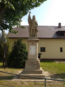 Pomník Sv. Václava - po opravě